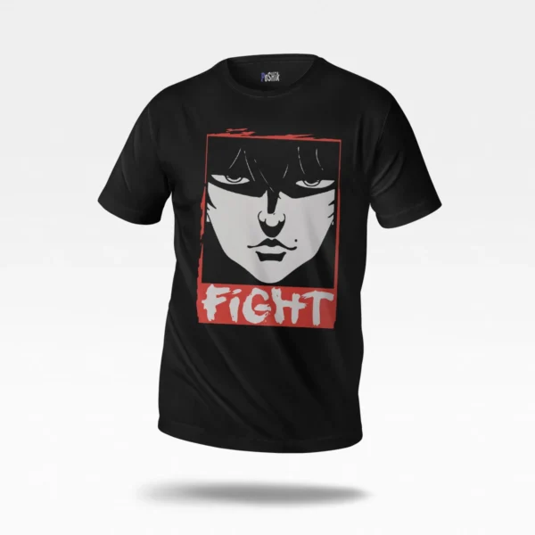 تیشرت انیمه طرح مبارز (Fight)
