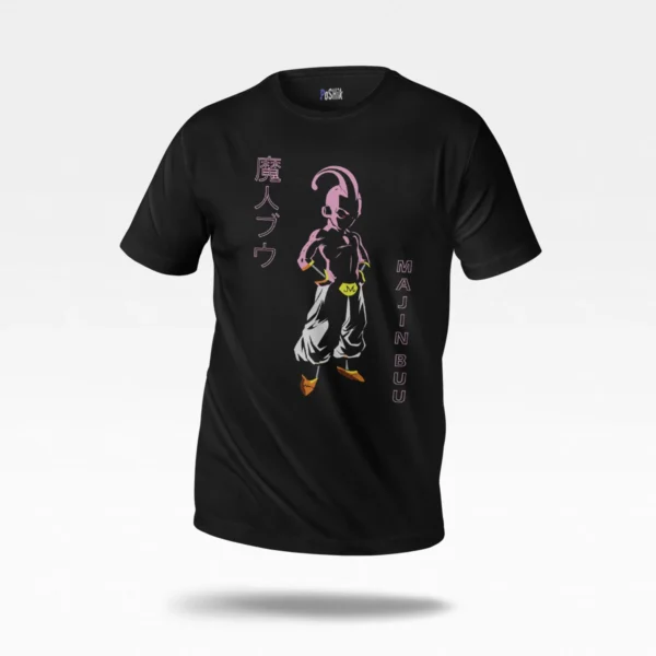 تیشرت انیمه دراگون بال طرح ماجین بو (Majin Buu)