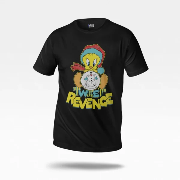 تیشرت توییتی کریسمسی طرح Sweet Revenge