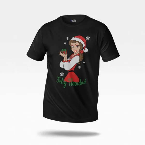 تیشرت بل دیزنی طرح کریسمسی Feliz Navidad
