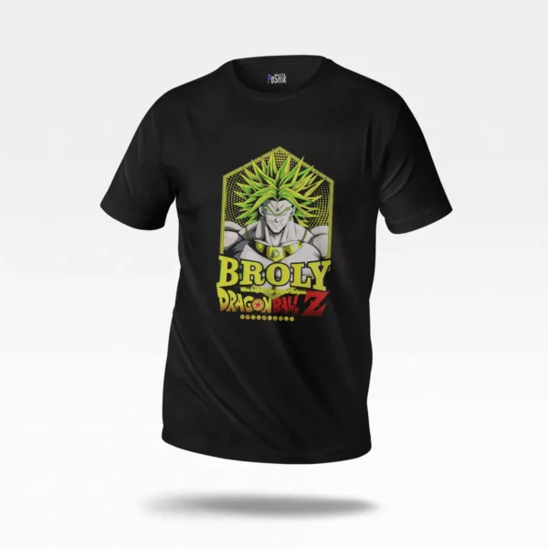 تیشرت انیمه دراگون بال طرح برولی (Broly)