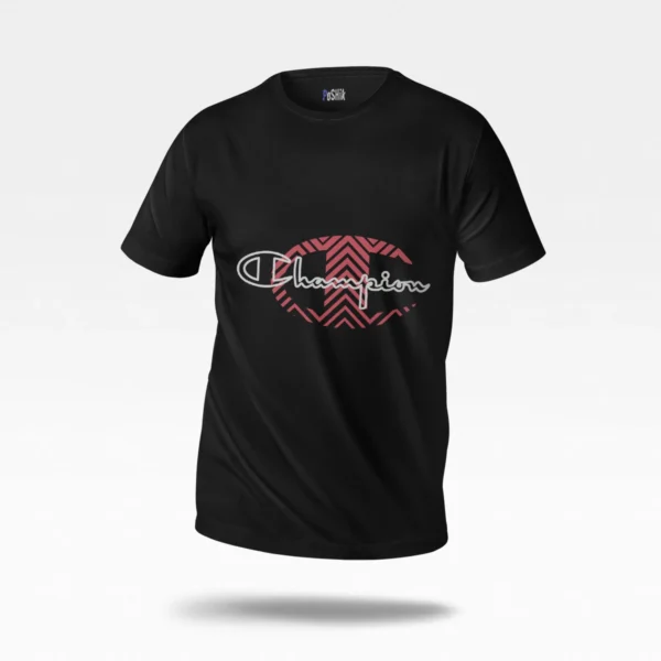 تیشرت چمپیون طرح لوگوی گرافیکی