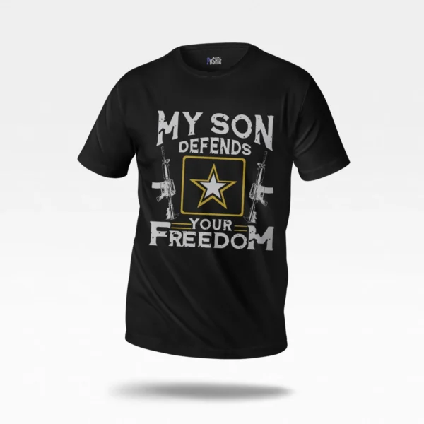 تیشرت نظامی طرح My Son Defends Your Freedom
