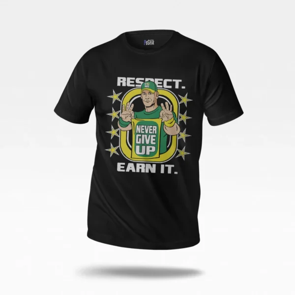 تیشرت جان سینا طرح Never Give Up (John Cena)