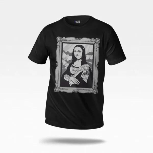 تیشرت مونالیزا طرح کلاسیک (Mona Lisa)