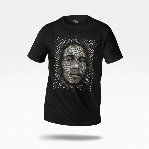 تیشرت باب مارلی طرح پرتره (Bob Marley)