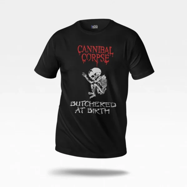 تیشرت کنیبال کورپس طرح Butchered At Birth