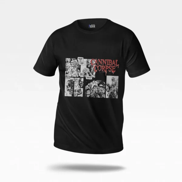 تیشرت کنیبال کورپس طرح کمیک دارک