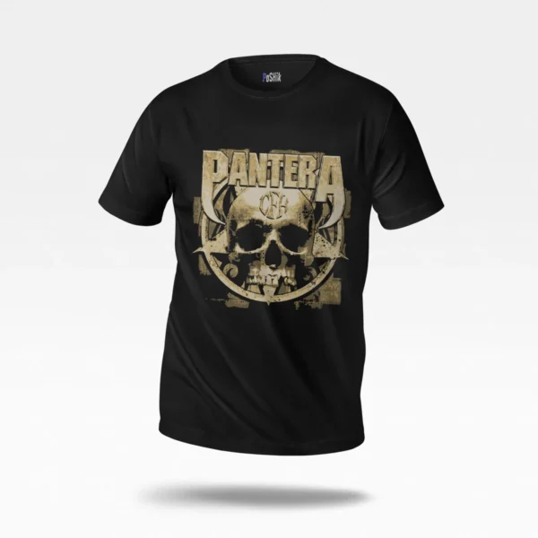 تیشرت پنترا طرح جمجمه متال (Pantera)