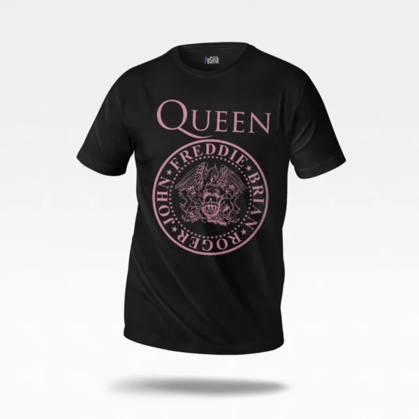 تیشرت کوئین طرح مهر Freddie Brian Roger John