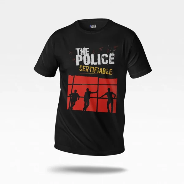 تیشرت د پلیس طرح Certifiable (The Police)