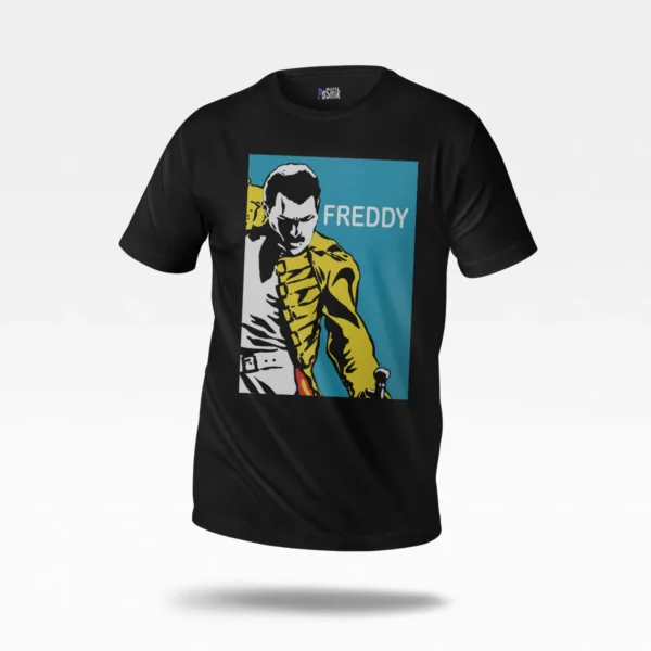 تیشرت فردی مرکوری طرح پاپ آرت (Freddie Mercury)