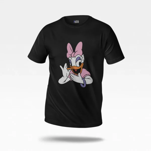 تیشرت دیزی داک طرح پرتره کارتونی (Daisy Duck)