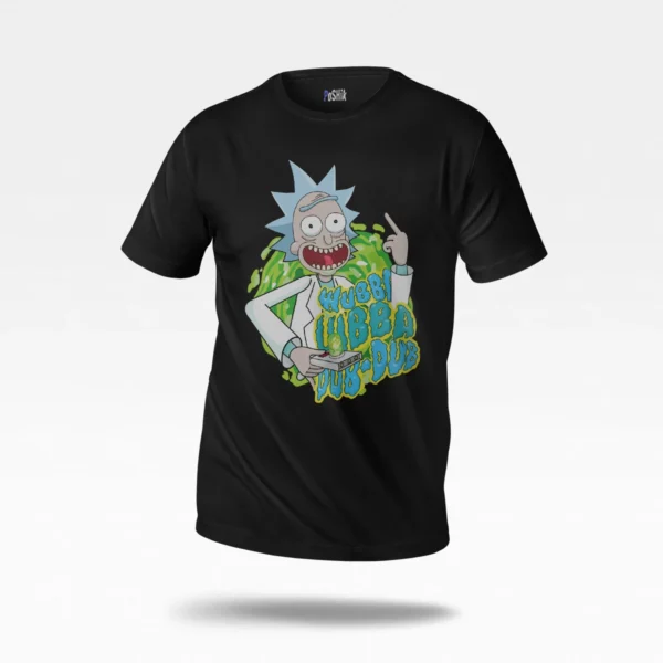 تیشرت ریک و مورتی طرح Wubba Lubba Dub Dub