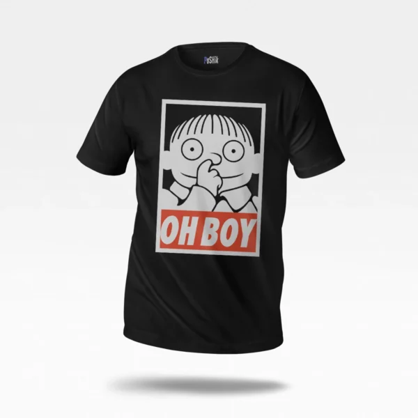تیشرت طرح پسر بامزه Oh Boy