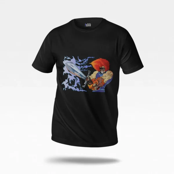 تیشرت ثاندرکتس طرح لاین-او و شمشیر (Lion-O)
