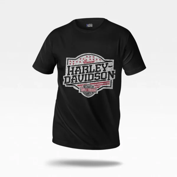 تیشرت هارلی دیویدسون طرح موتور کلاسیک (Harley-Davidson)