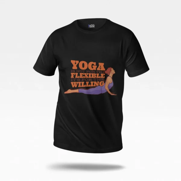 تیشرت یوگا طرح Willing