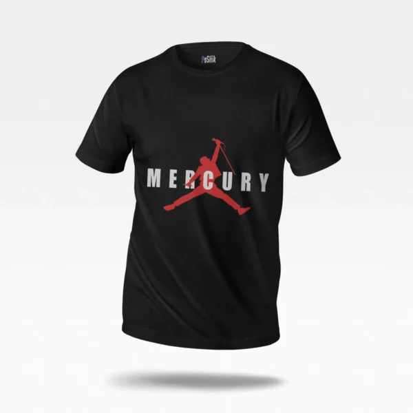 تیشرت فردی مرکوری طرح جامپمن (Freddie Mercury)