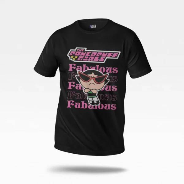 تیشرت پاورپاف گرلز طرح Fabulous