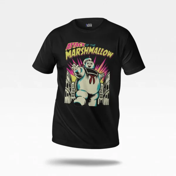 تیشرت کمیک طرح Attack of the Marshmallow