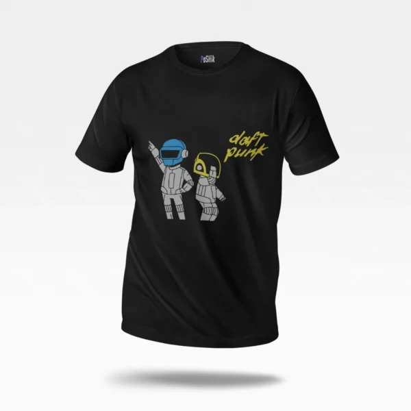 تیشرت دفت‌پانک طرح ربات (Daft Punk)