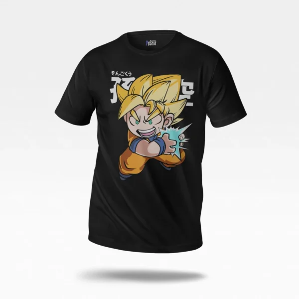 تیشرت انیمه دراگون بال طرح گوکو کودک (Kid Goku)