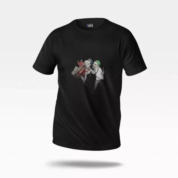 تیشرت دی‌سی طرح جوکر و هارلی کویین (Joker & Harley Quinn)