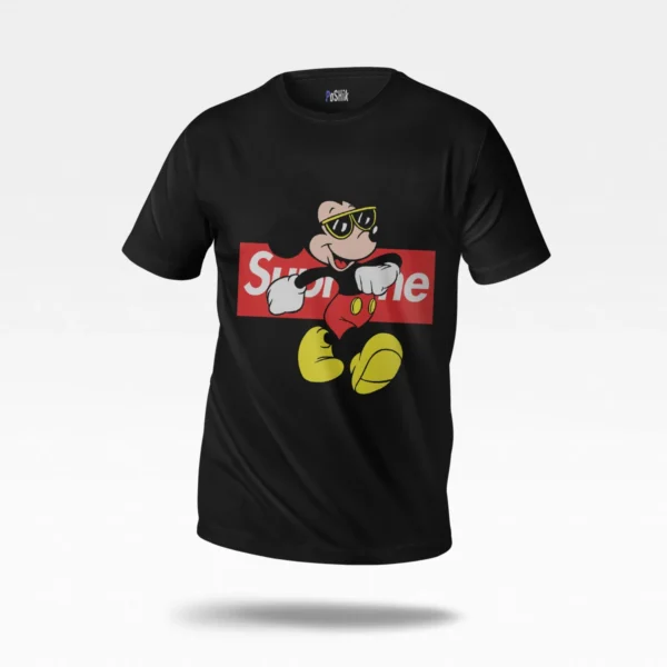 تیشرت میکی موس طرح سوپریم (Supreme Mickey)