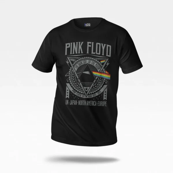 تیشرت پینک فلوید طرح Dark Side of the Moon