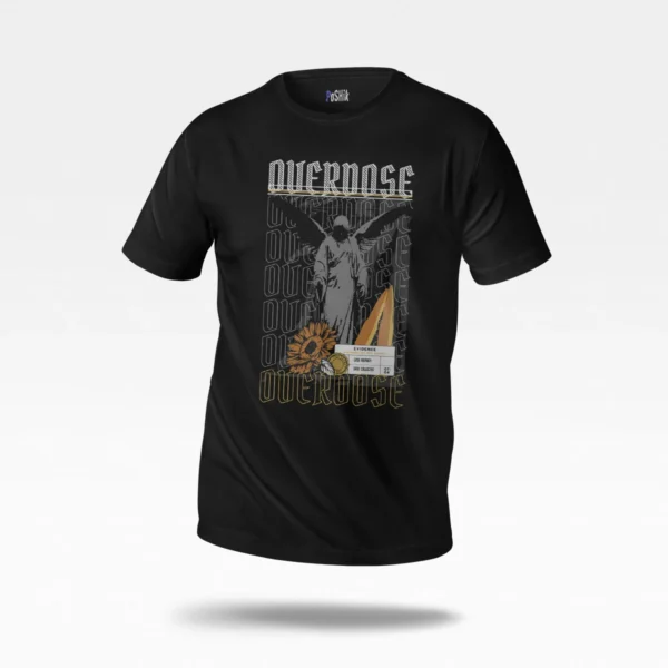 تیشرت فرشته طرح Overdose