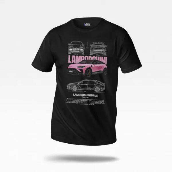 تیشرت لامبورگینی اوروس طرح بلوپرینت (Lamborghini Urus)