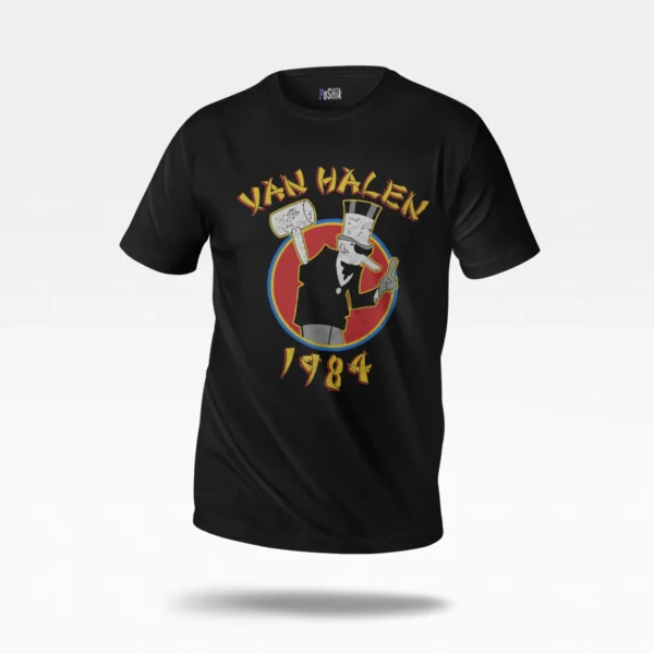 تیشرت ون هیلن طرح ۱۹۸۴ (Van Halen 1984)