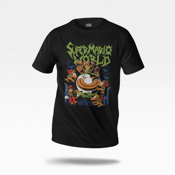 تیشرت سوپر ماریو طرح Super Mario World