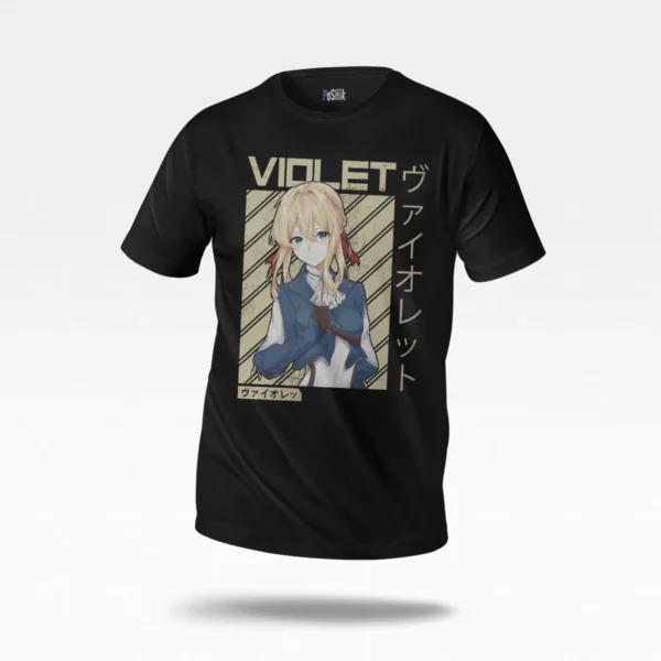تیشرت انیمه وایولت اورگاردن طرح Violet