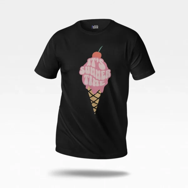 تیشرت بستنی تابستانی طرح It’s Summer Time