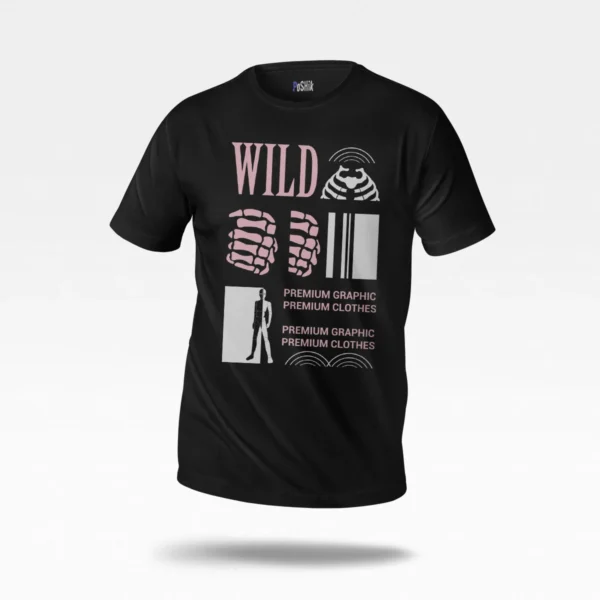 تیشرت استریت‌ویر طرح Wild Premium Graphic
