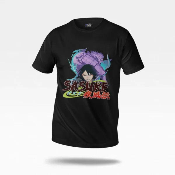 تیشرت انیمه ناروتو طرح ساسکه (Sasuke)