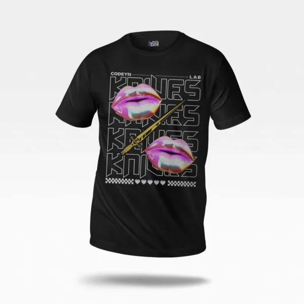 تیشرت لب و بوسه طرح Kisses