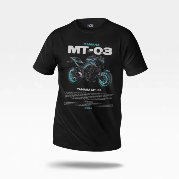 تیشرت موتور یاماها طرح MT-03