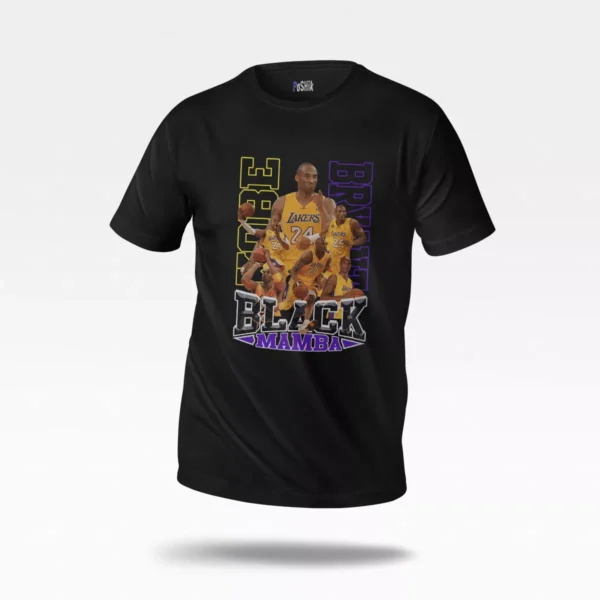 تیشرت کوبی برایانت طرح Black Mamba (Kobe Bryant)