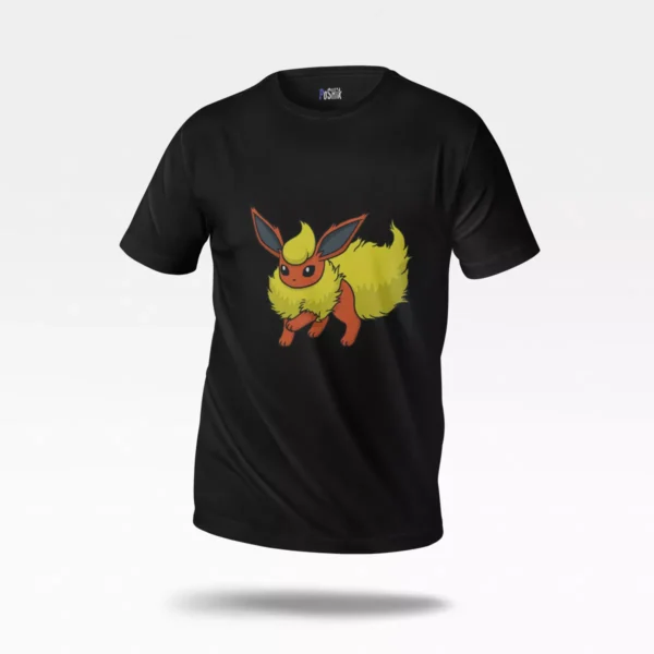 تیشرت پوکمون طرح فلاریون (Flareon)