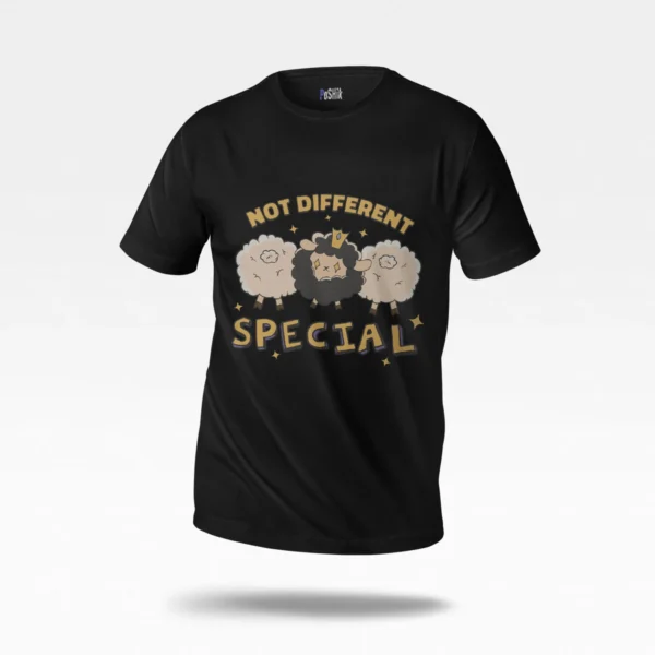 تیشرت گوسفند طرح Not Different Special