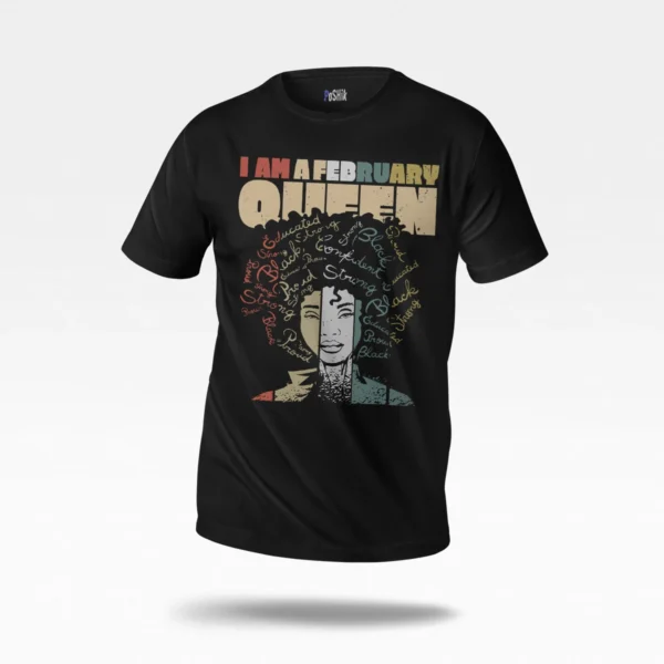تیشرت زنانه طرح February Queen