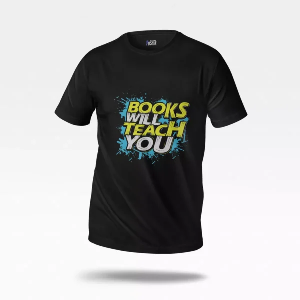 تیشرت عاشقان کتاب نوشته Books Will Teach You