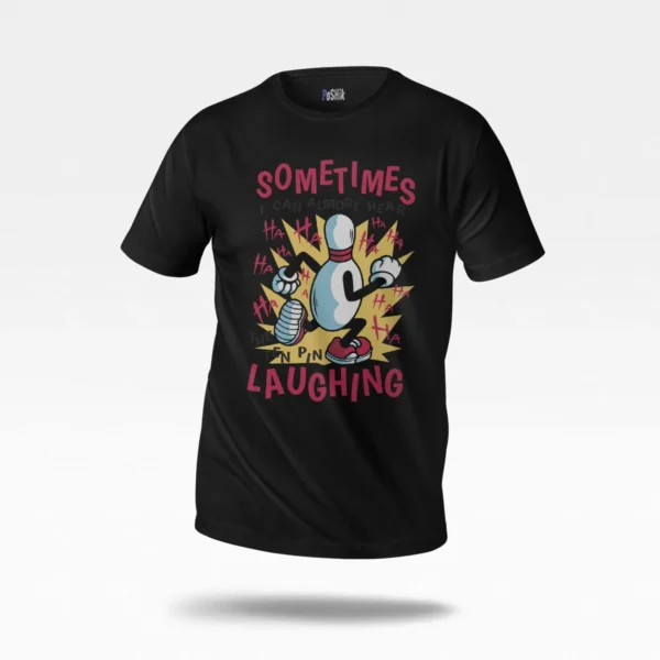 تیشرت طنز طرح Sometimes I Can Hear Laughing