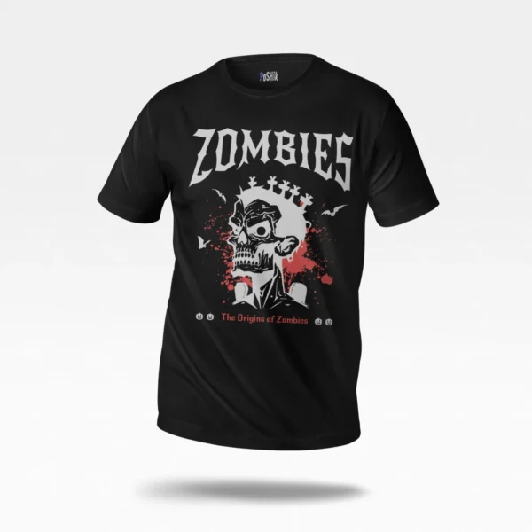 تیشرت زامبی طرح Origins of Zombies