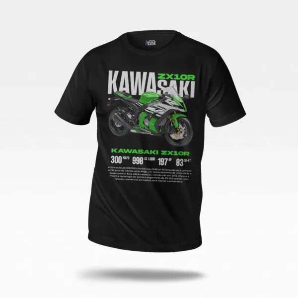 تیشرت موتور کاوازاکی طرح ZX10R