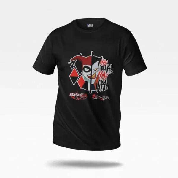 تیشرت دی‌سی طرح هارلی کویین و جوکر (Harley Quinn)