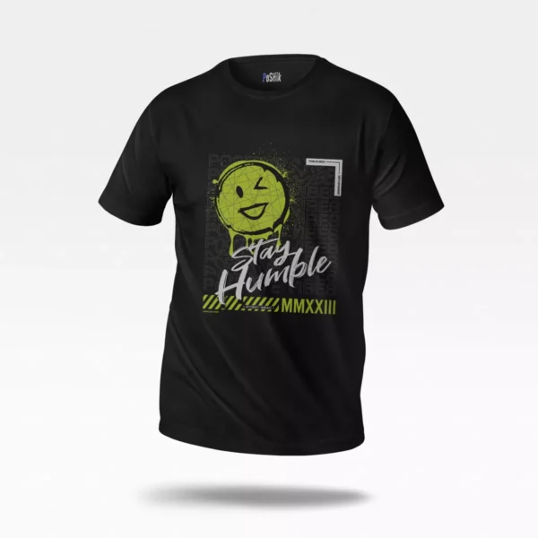 تیشرت لبخند و Stay Humble (فروتنی)